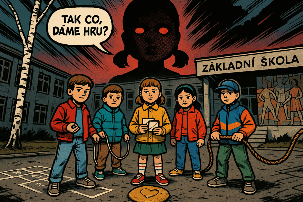 Když se dětská říkanka zbarví do ruda